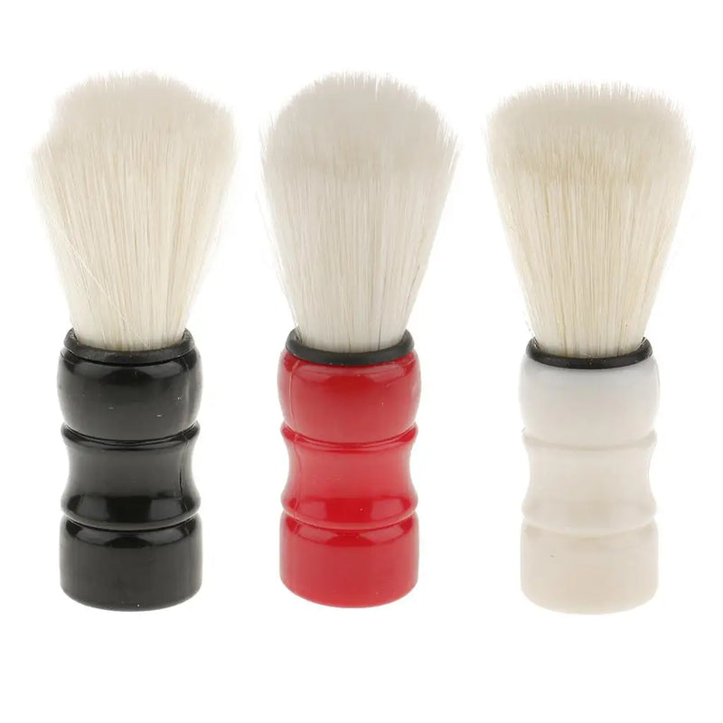 Shaving Brush Engineered Mustache Brush Facial Bristle Brush Soap Cream Brush for Men Double Edge Straight or Shaving Brush