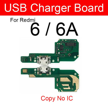 Charging USB Jack Port Board For Xiaomi Redmi 2 2A 2S 3Pro 3X 4 4Pro 4A 4X 5 5Plus 5A 6Pro 6A 7 7A 8A 9 USB Charger Dock Board