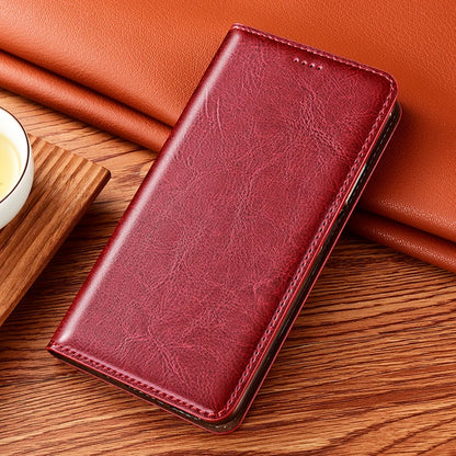 Phone Case for XiaoMi Mi Mix 2 2s 3 4 Mi Max 2 3 4 Pro Crazy Horse Genuine Leather Magnetic Flip Cover