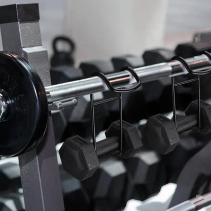 Dumbbell Spotter Hooks Hold Up 225LB Heavy Power Dumbbells Rack Attachments for Dumbbell Bench Press Chest & Shoulder Workouts