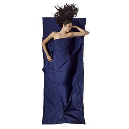 115*210CM Lightweight Sleeping Bag Liner Sleeping Sack Outdoor Camping Hotel Travel Sheet Camping Mat Camping Equipment