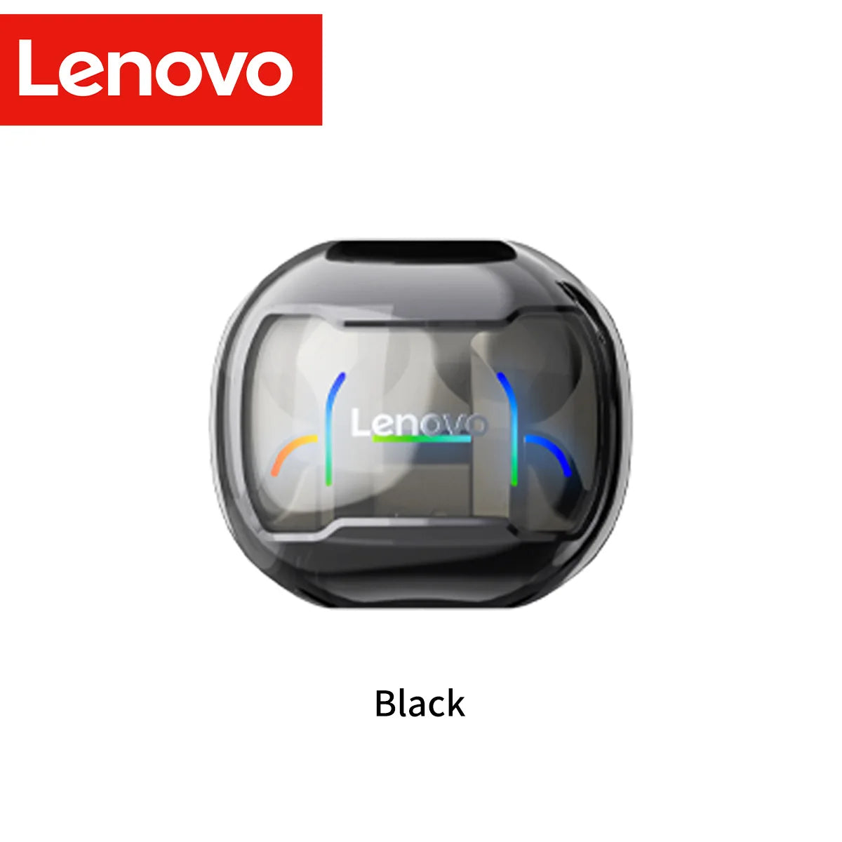 Lenovo Wireless Gaming Earbuds Ultra-Low Latency Sports ANC RGB Lighting HD Call Ergonomic Design Long Battery Life Earphones