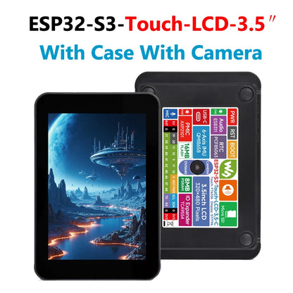 DeepSeek AI Voice Chat Robot BOX ESP32-S3 Development Board 3.5 inch LCD N16R8 Touchscreen Display 6-Axis /Camera/SD For XiaoZhi