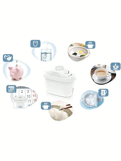 3pcs household kitchen cleaning water jug filters, activated carbon filters, filters for water purifiers, water jug filters