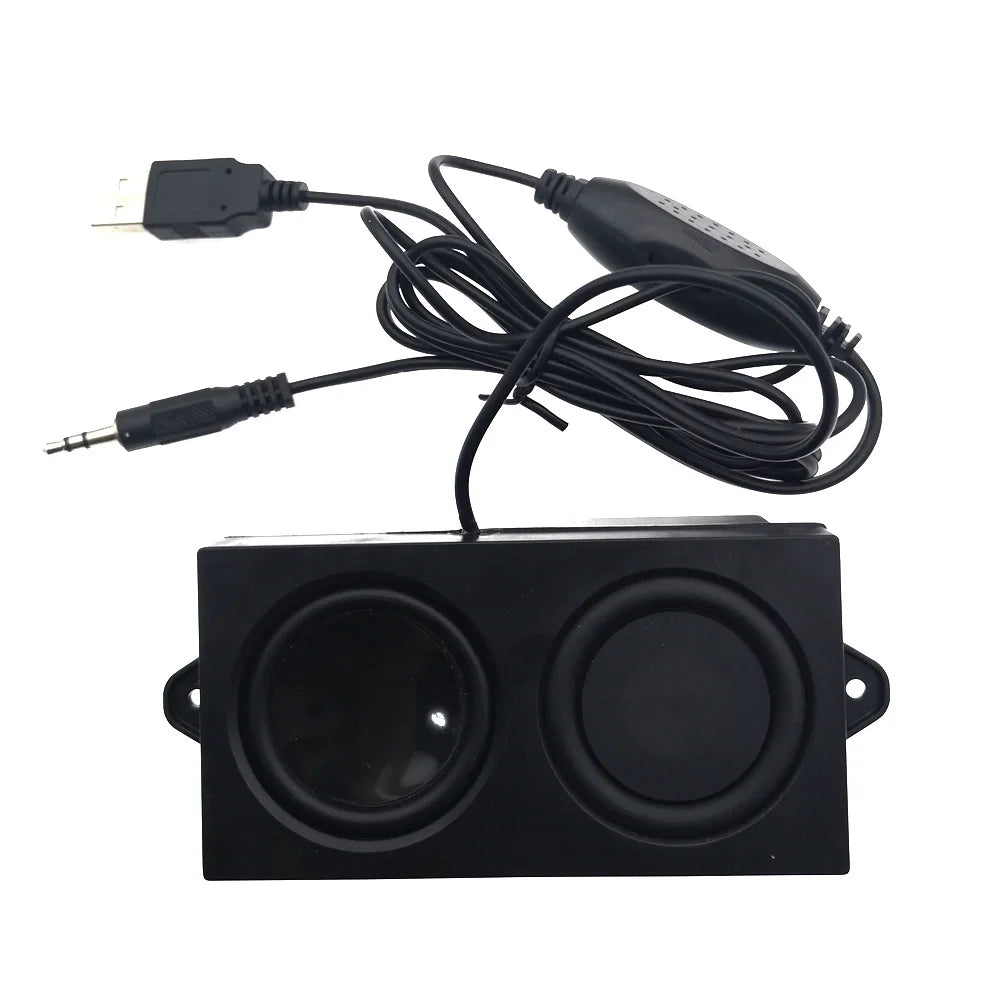 Computer mini USB speakers portable wired bass Mono speakers desktop small speakers laptop phone MP4 MP3 Computer Players