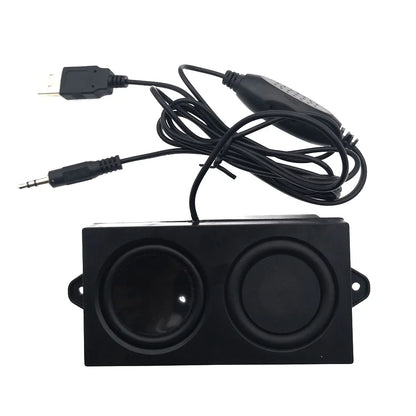 Computer mini USB speakers portable wired bass Mono speakers desktop small speakers laptop phone MP4 MP3 Computer Players
