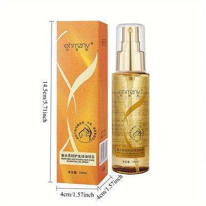 100ml perfume hair care essential oil spray brightening hair care essential oil, long-term moisturizing: make hair soft，