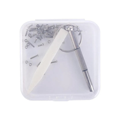 Screws Replacement With Tweezers Sun Glasses Nuts Glasses Screws Sets Eyeglass Nose Pads Sunglass Repair Tool Glasses Screws