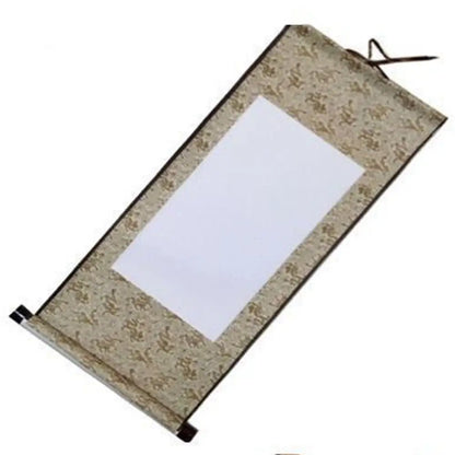 DIY Crafts Home Decoration Self Made Gifts Drawing Canvas Scrolls Calligraphy Mounting Painting Scroll Blank Hanging Scroll