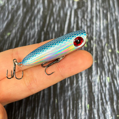 1pcs 45mm 3g Sinking Pencil Fishing Lures Mini Popper Walking Dog Artificial Hard Bait Pesca Wobbler Swimbait Tackle Accessories