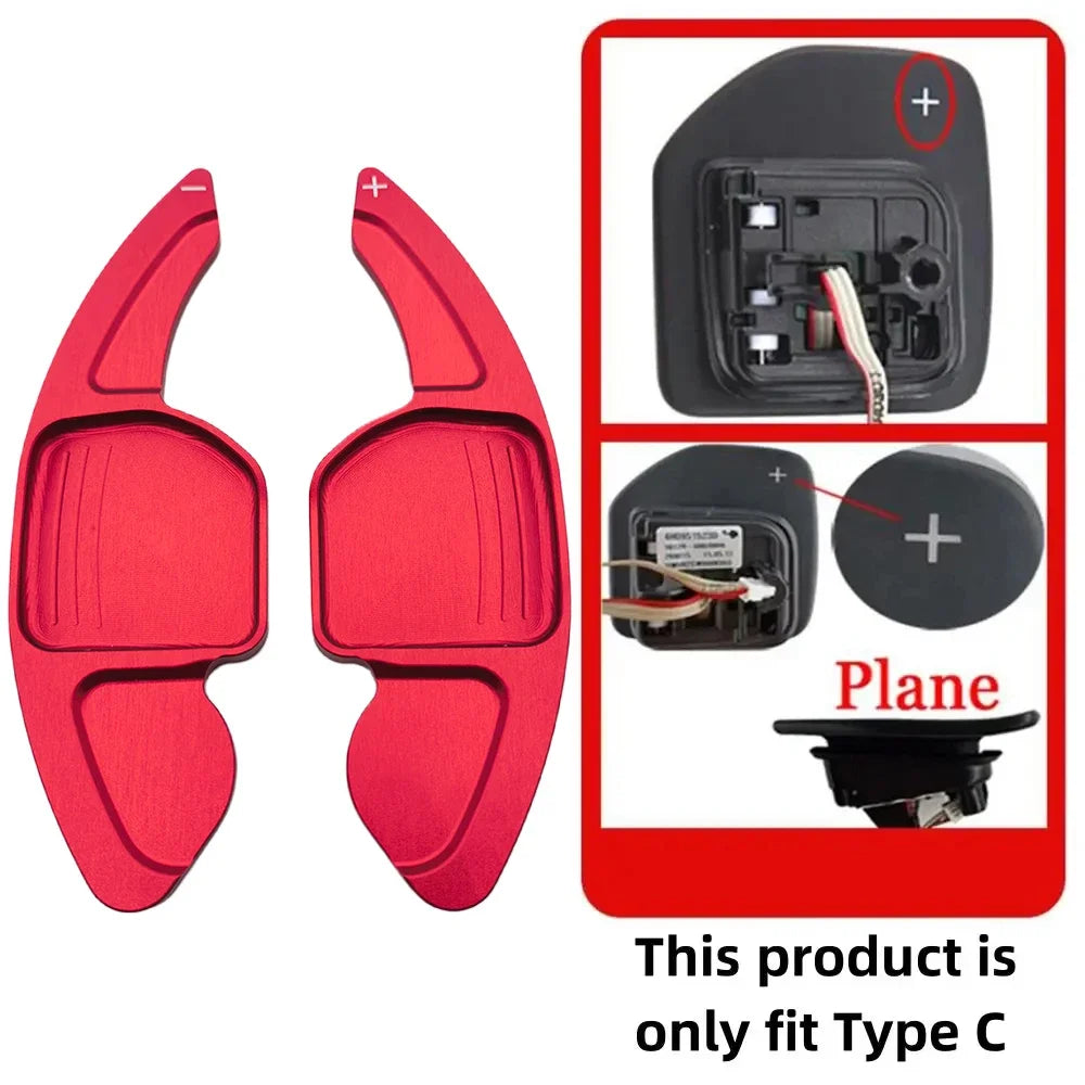 Paddle Shifter for Seat Alhambra Ateca Leon4 5F FR Cupra Car Steering Wheel Paddles Extend DSG Stickers for Seat Leon 2021 Mk4