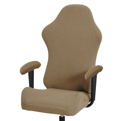 Thick Jacquard Office Computer Game Chair Slipcovers Stretchy  Reclining Racing Gaming Chair Cover Protector With Armrest Cover