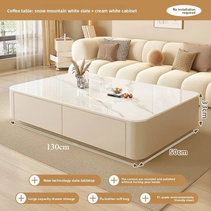 Nordic modern Cheap Cute Coffee Table Clear Simple Designer Writing Mesas LivingRoom Furniture Luxury Decoration Side Table home