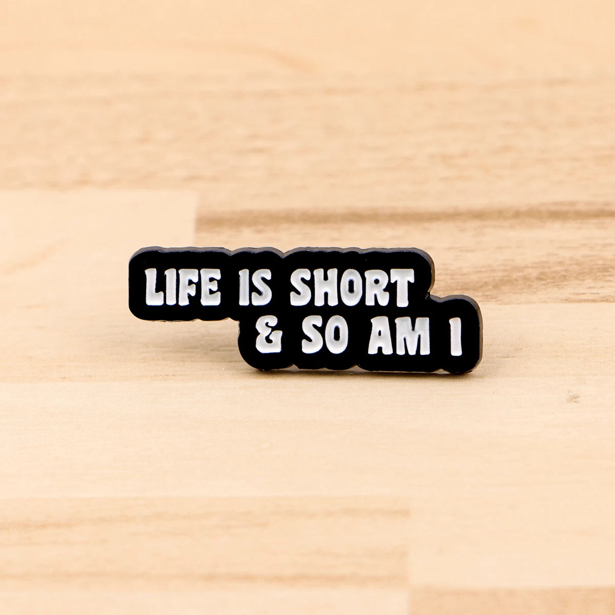 I'm NICER THAN MY FACE LOOKS Quote Enamel Pins ADHD Brooch Badge on Backpack Lapel Pin Costume Accessories Fashion Jewelry Gifts