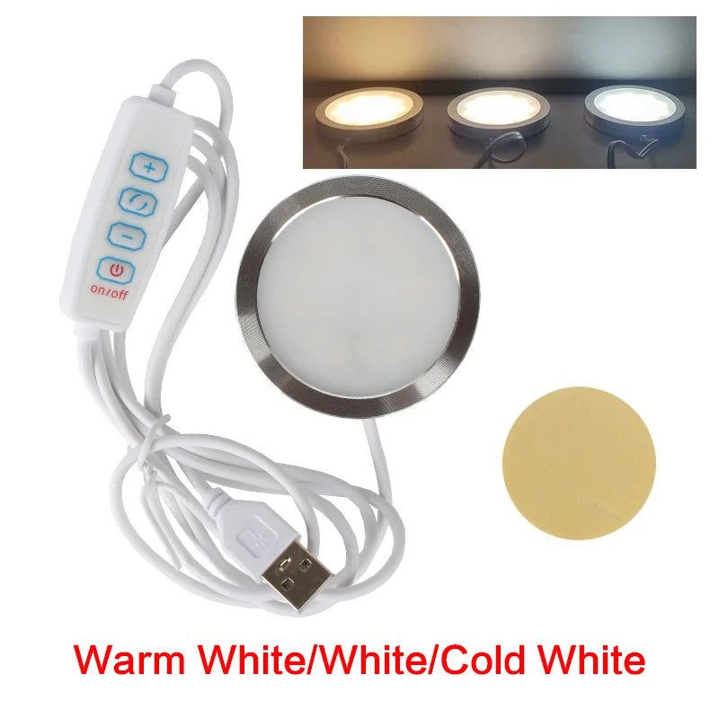 For Bambu Lab Led Lamp Kit 3D Printing RGB Cold Warm White LED Light DIY Model Without Lamp Shell 001 Bambulab 3d Print parts