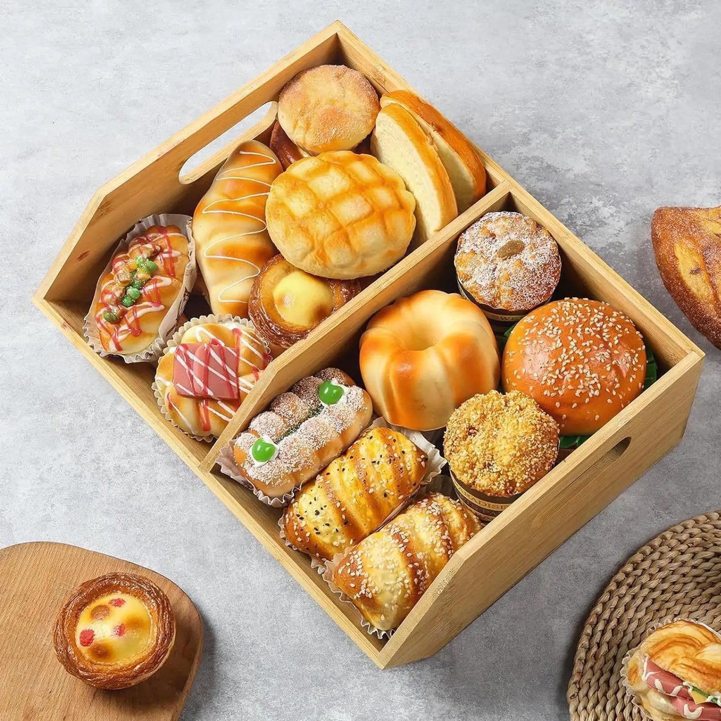 Stackable Pantry Storage Bins For Kitchen Vegetable Fruit Storage Boxes Wooden Potato Container Storage Pantry Bins For Kitchen