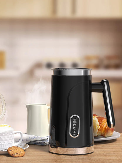 BioloMix 5-in-1 Smart Milk Frother w/LED Touch Display, Style Foam for Coffee & Lattes,Hot And Cold Foam Maker