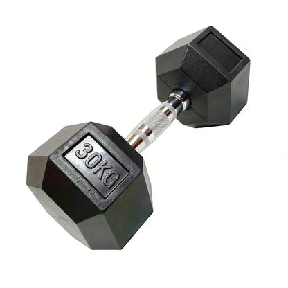 Hex dumbbells, 2.5-25 kg dumbbells,non-slip coating, ergonomic handle, solid iron dumbbell set, strength training,home gym
