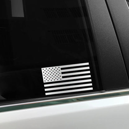 2Pcs US Flag Vinyl Stickers American Flag Decal For Car Trucks Windows Side Door Body Bumpers Laptops Styling Decor Accessories