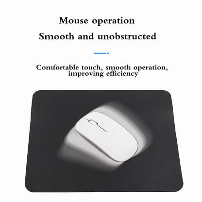 Universal PU Mouse Pad Non-Slip Gaming Leather Mouse Pad Waterproof Anti-Scratch Mice Mat Desktop Keyboard Desk Pad For Computer