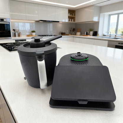 Steam Diverter Compatible with Thermomix TM7 – 360° Rotating Steam Deflector with, Kitchen Cabinet Protection