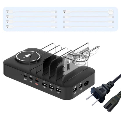 Multifunctional Charger 9in1 Wireless Charger For Mobile Phones Watches Headphones Multi Port Charger Fast Charger