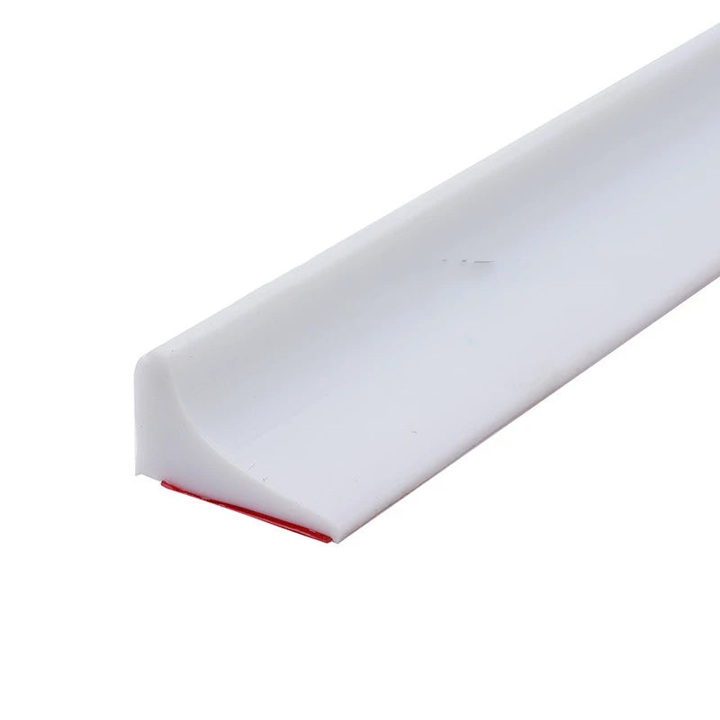 Bathroom Silicone Water Retaining Strip Shower Blocker Dam Flood Barrier Dry Wet Separation Kitchen Countertop Waterstop Strip