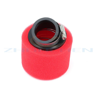 45mm Angled Foam Air Filter For 150cc 160cc 200cc 250cc CRF50 CRF70 CRF110 KLX BBR TTR Pit Dirt Bike ATV Quad Motorcycle