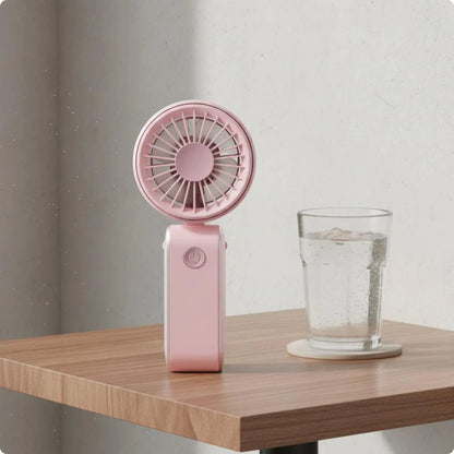 Portable Handheld Fan Lightweight USB Rechargeable Fan for Travel, Outdoor