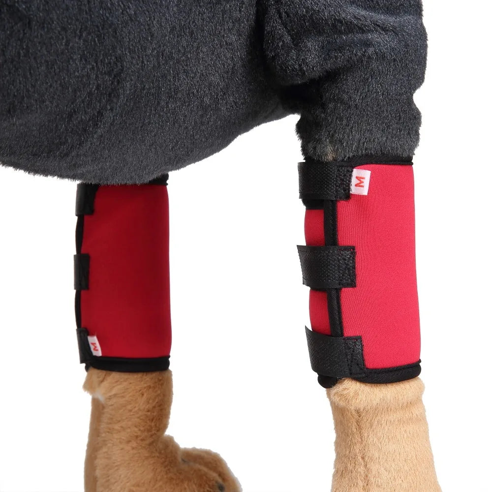 Shockproof Dog Accessories Diving Material Soft Puppy Elbow Pad Pet Knee Pads Dog Front Leg Brace Dog Leg Protective Cover