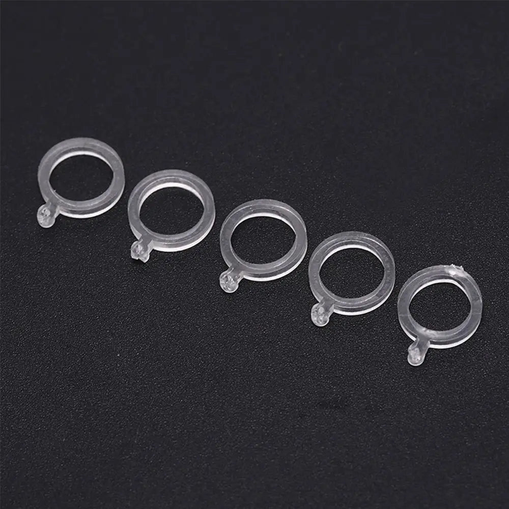 100Pcs White Pellet Lure Bait Bandage Elastic Transparent High Quality For Carp Coarse Fishing Tackle Band Gear Accessories