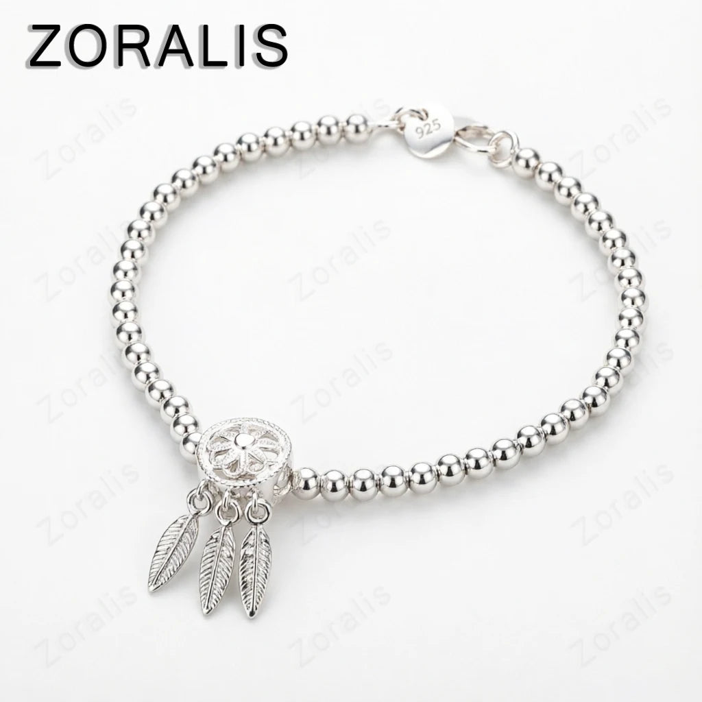 Fine 18K Gold Bracelet Beads Chain Dream For Women Luxury Fashion Party Wedding Jewelry Lovers Gift Charms