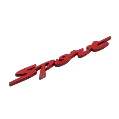 Car Accessories Stickers Styling Metal 3D Plating Auto Car Trunk Modified Racing Sport Word Letter Emblem Badge Decal Stickers