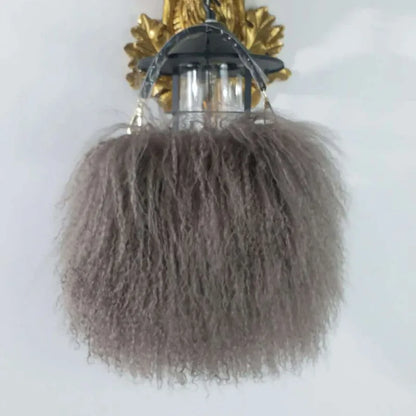 Soft Real Fur Wool Chain Shoulder Bag for Women Designer Purses and Handbags Women's Party Clutch Crossbody Bag High Quality