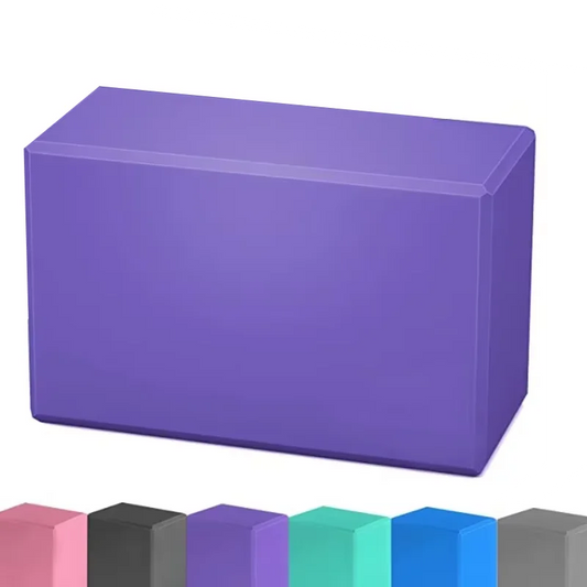 1PC Yoga Building Blocks Cubes Pilates Bricks Reinforcement Mats Sports Supplies Exercise Home Exercise Equipment Fitness Eva