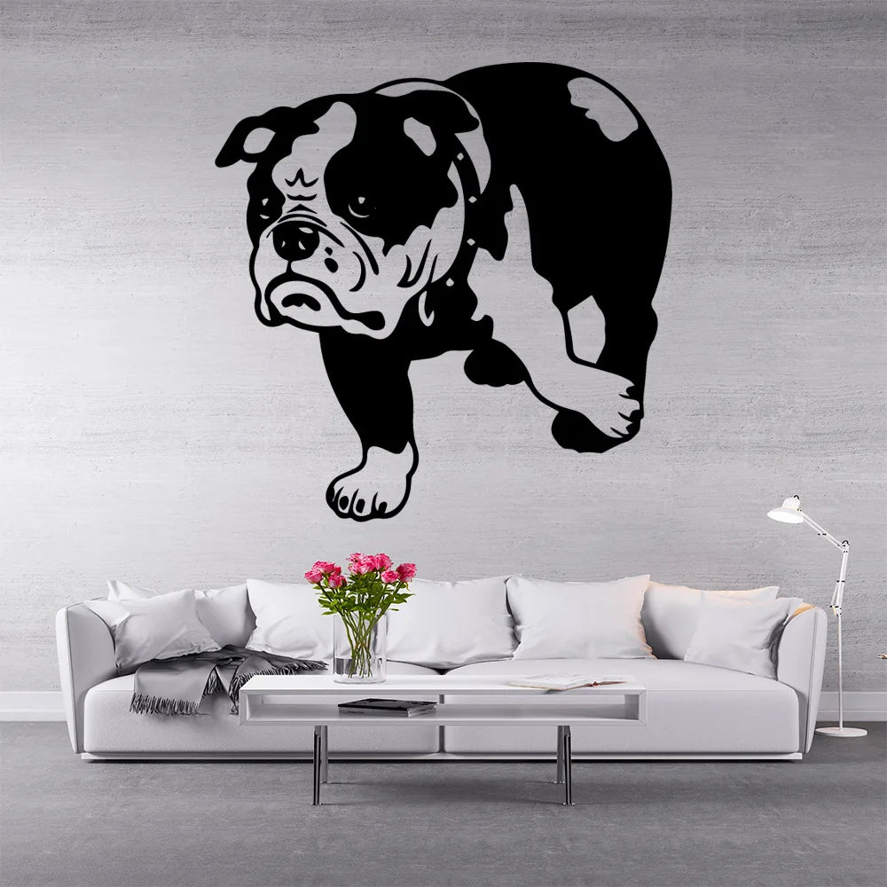 French Bulldog Wall Sticker Removable Wall Stickers Diy Wallpaper For Kids Rooms Home Decor Wall Decal Home Decor
