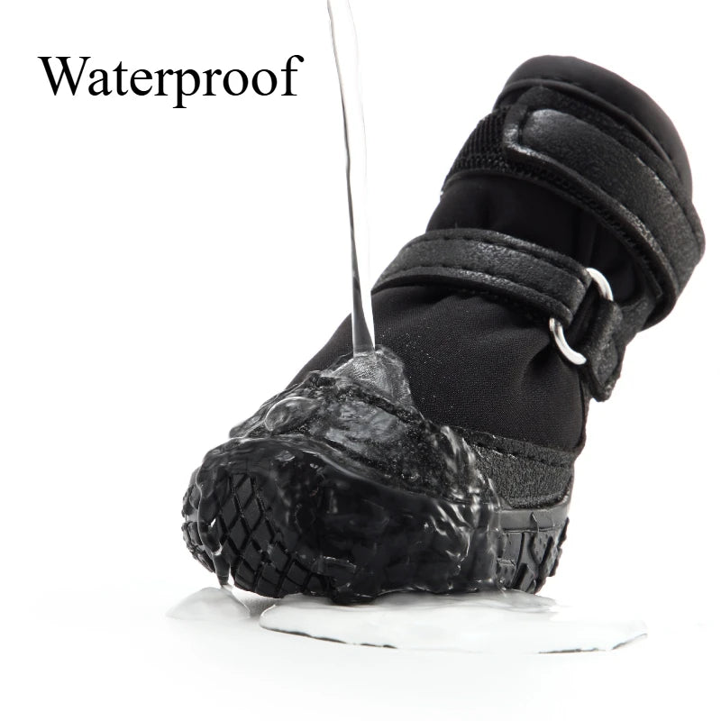 Waterproof Dog Shoes Teddy Outdoor Walk Dog Shoes Small Bichon Wear Resistant Soft Anti Slip Pet Supplies Comfort Products