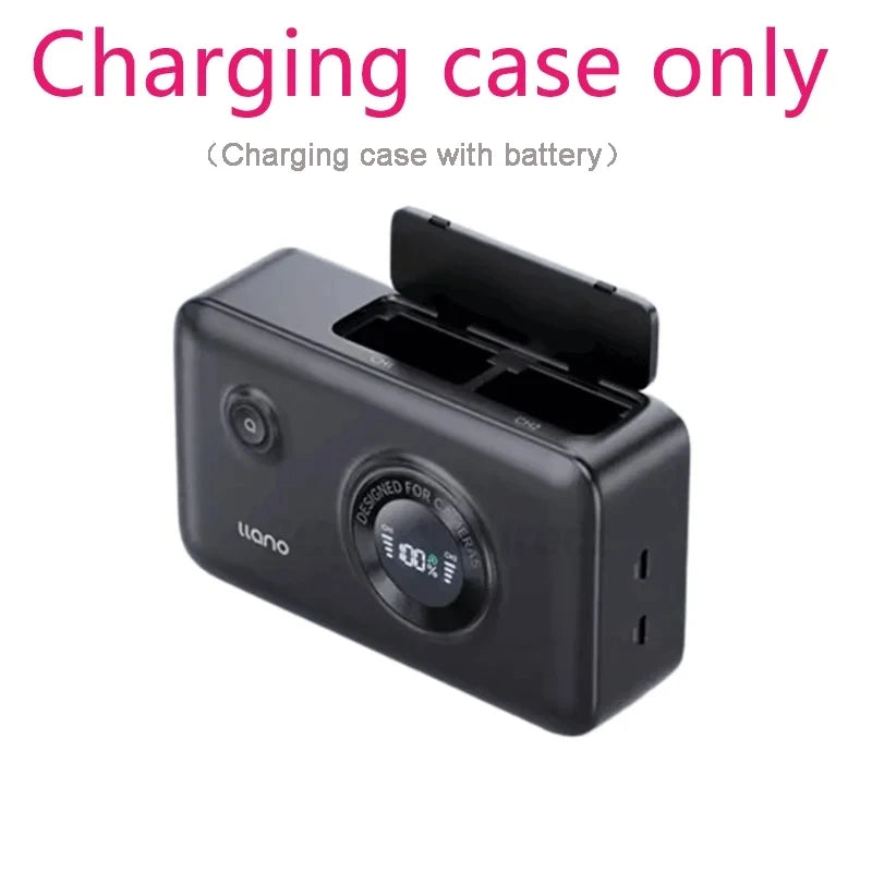 LLANO NP-FZ100 Camera Battery Fast Charging Box For Sony a7m4 for Sony a7m3 A7c A7R3 A7R4 7RM3 A9M2 DSLR Cameras