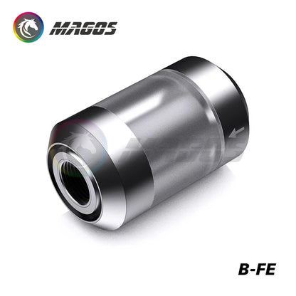 B-FE High Performance Metal Water Cooling Filter With High Flow Rate + Low Water Resistance, G1/4'' 0.058MM 250 Mesh Filter Net