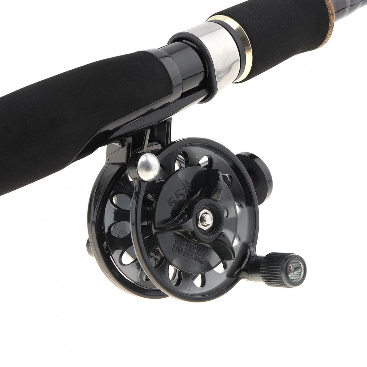 Mini Winter Ice Fishing Reel Ultralight 50mm 55mm 60mm Hand Reel Fly Fishing Line Wheel Carp Spool Pesca  Tackle