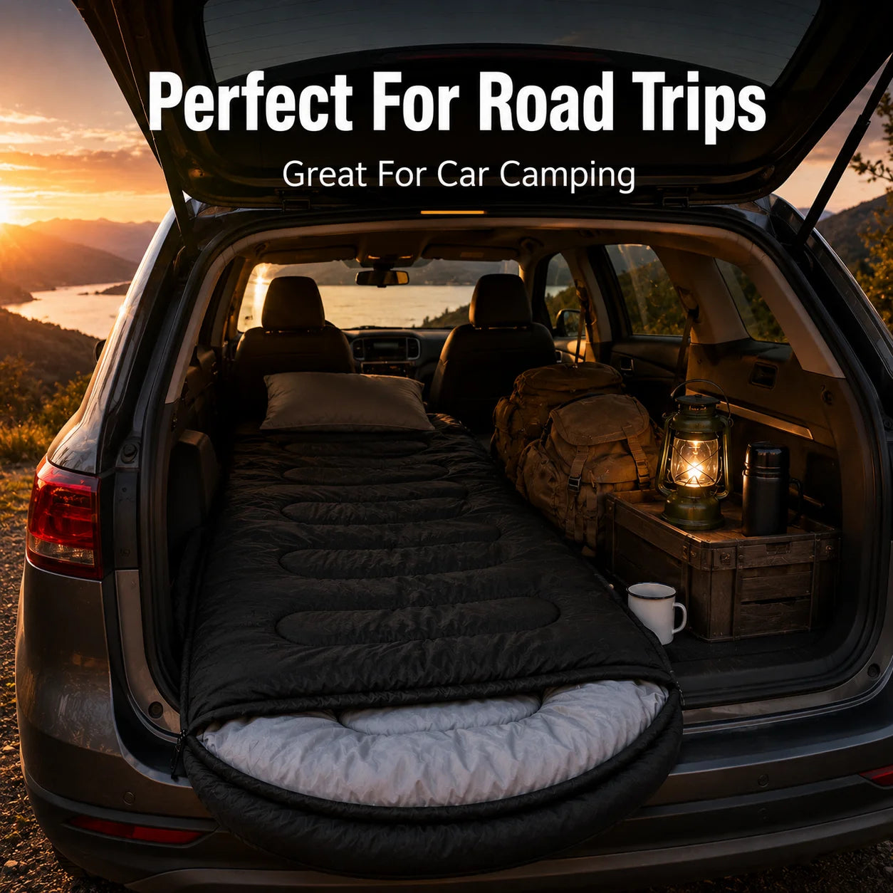 Portable Outdoor Sleeping Bag For Camping Travel Emergency Use Lightweight Warm Sleeping Sack