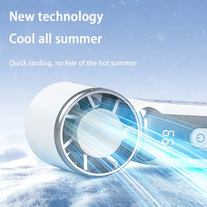 Mini Portable Handheld Fan | USB-Rechargeable | Pocket-Sized, Compact, and Quiet Fan | Ideal for Outdoor Activities, Dorm Rooms,