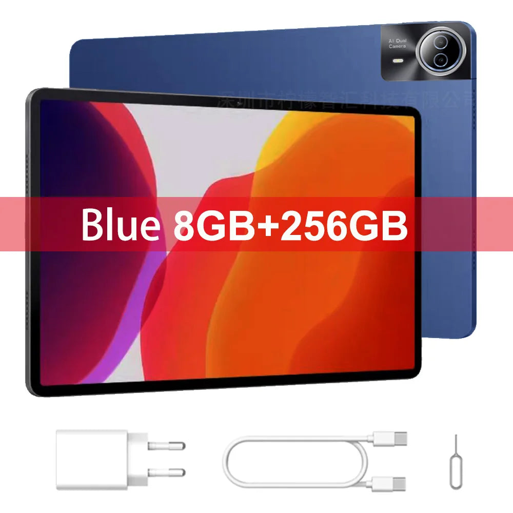 NEW 14 Inch Tablet PC Large Screen 1920x1200 IPS CPU T616 16+512GB Tablet 14" Android 15.0 4G LTE Game Studio PAD Drawing stylus
