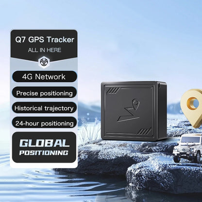 4G GPS Tracker with App Real Time Car Tracking Device Portable GPS Positioner for Cars Kids Pets