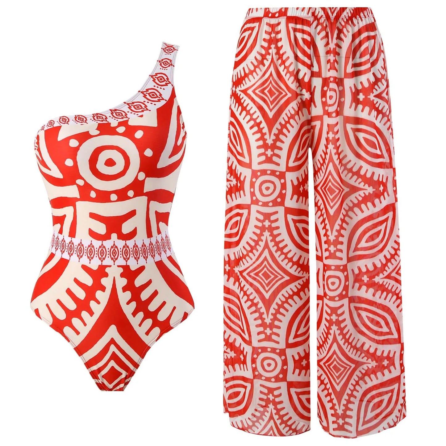 2023 New Arrival Push Up Women Bikini Set Floral Printed Ruffle Bikinis Strappy Bandage Swimwear Brazilian Biquini Bathing Suit
