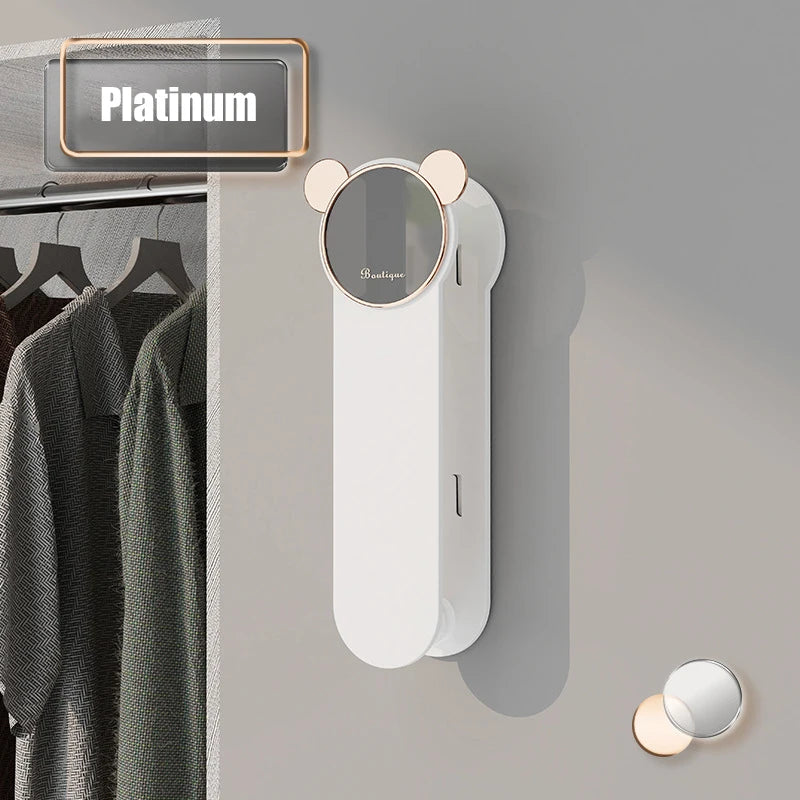 Multifunctional Wall Hanger Organizer for Hanging Clothes, Space-Saving, Washing Machine Storage Rack, Balcony Hanging Rack