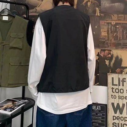Trendy functional versatile vest for spring and summer