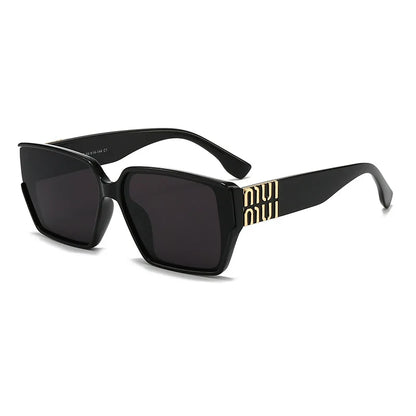 Fashion MM Designer Sunglasses for Women and Men Stylish Square Luxury Glasses Unisex Trend Vintage Shades UV400