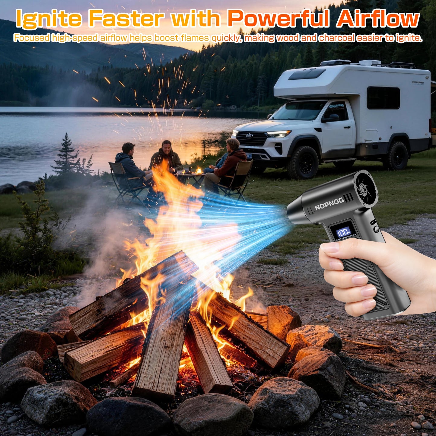 Blower Car Turbo Fan Violent Jet Fan Cleaning Blowing Tool Auto Dust Collector Portable Air Duster Hair Dryer Multipurpose PK X8