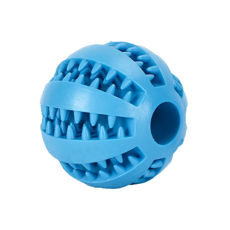 Pet Dog Toys Toy Funny Interactive Elasticity soft Ball Dog Chew Toy For Dog Tooth Clean Ball Food Extra-tough Rubber Ball Dogs
